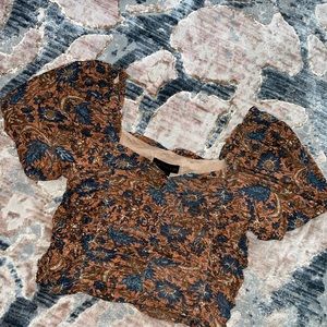 House of Hawlow 1960 | size M | puff shirt sleeve top